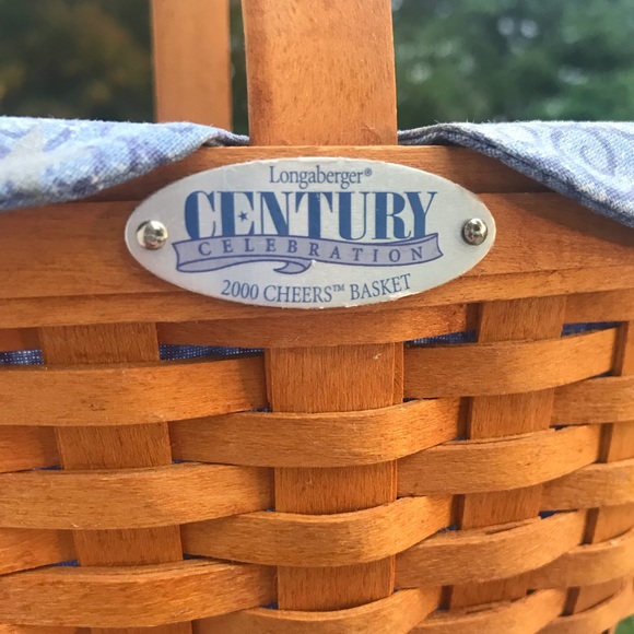 🎉Longaberger 2000 Cheers Celebration Basket - Picture 2 of 5